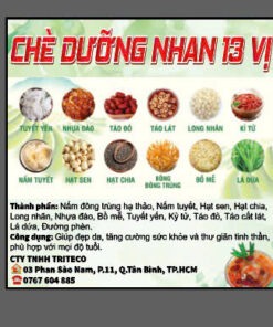 CHÈ DƯỠNG NHAN 13 VỊ
